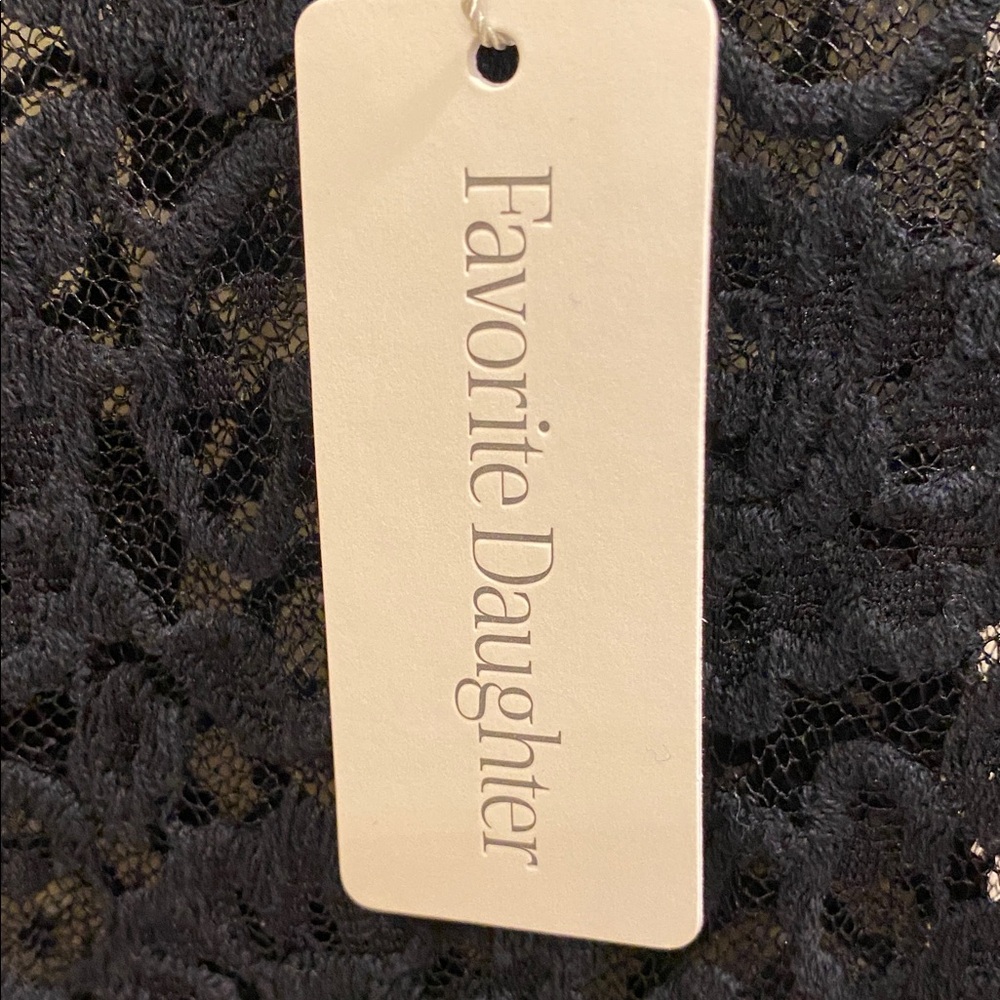 Favorite Daughter Black Lace Bodysuit - Picture 2 of 3